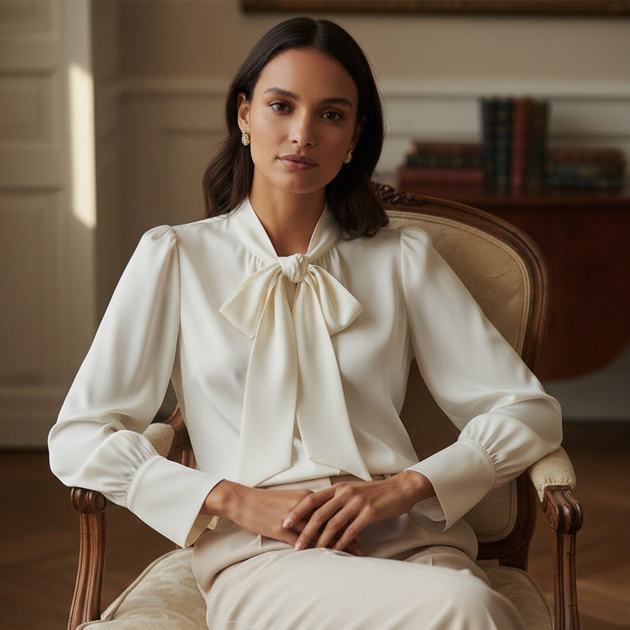 Old Money Blouse