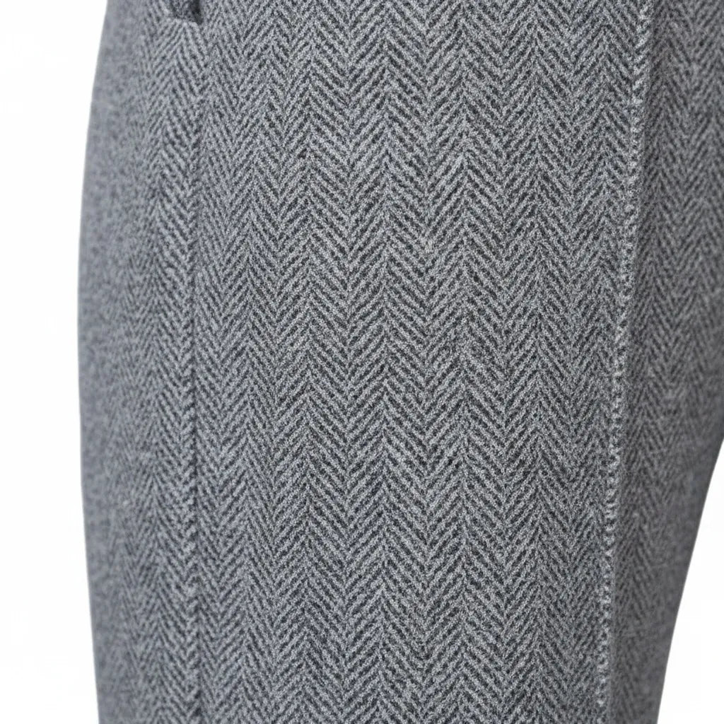 Pantalon Évasé Taille Haute