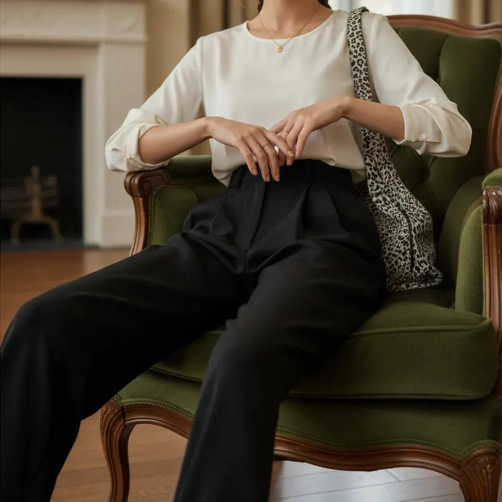 Pantalon Old Money Femme