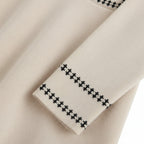 Vintage Witte Old Money Jurk
