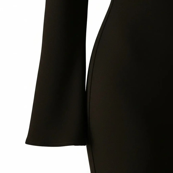 Robe en Soie Noire
