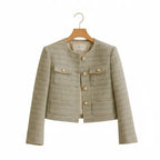Korte Tweed Blazer voor Dames